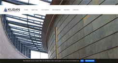 Desktop Screenshot of kusan-gmbh.de
