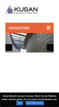 Mobile Screenshot of kusan-gmbh.de